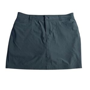Eddie Bauer Gray Skort Size 16 Athleisure Activewear Pickleball Golf